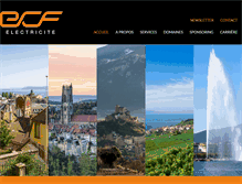 Tablet Screenshot of ecf.ch